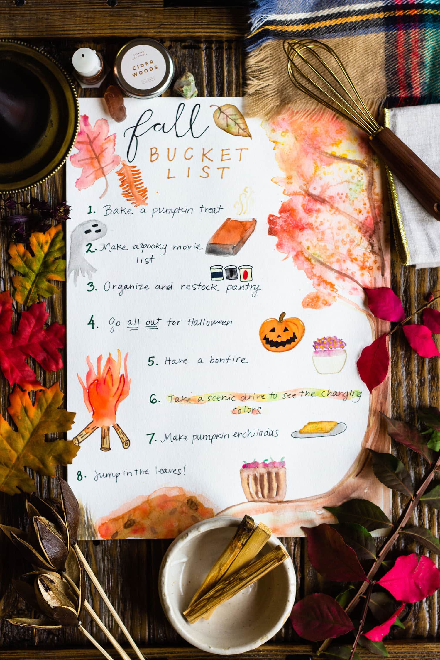 Things to check off your Fall Bucket List!