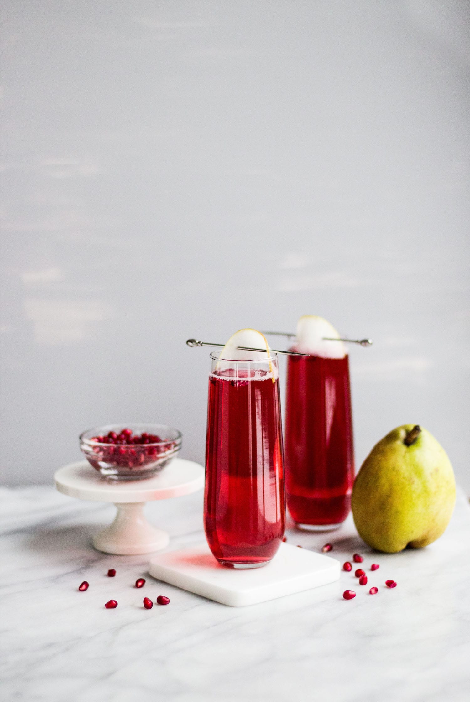 13 Thanksgiving Cocktails: Pomegranate Mimosa