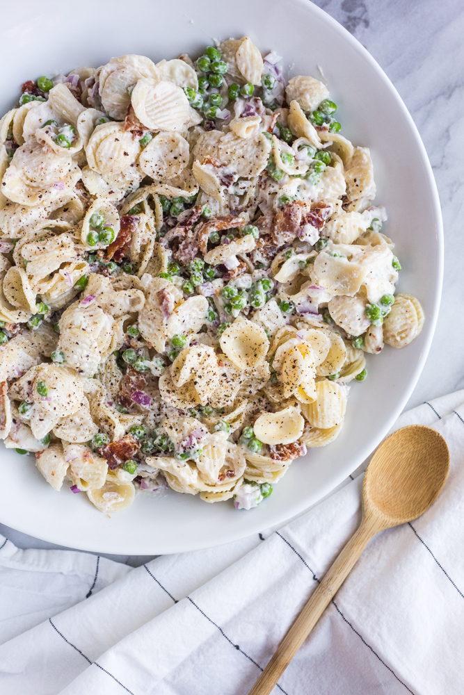 Carbonara Pasta Salad (aka Cold Carbonara!) - So Happy You Liked It