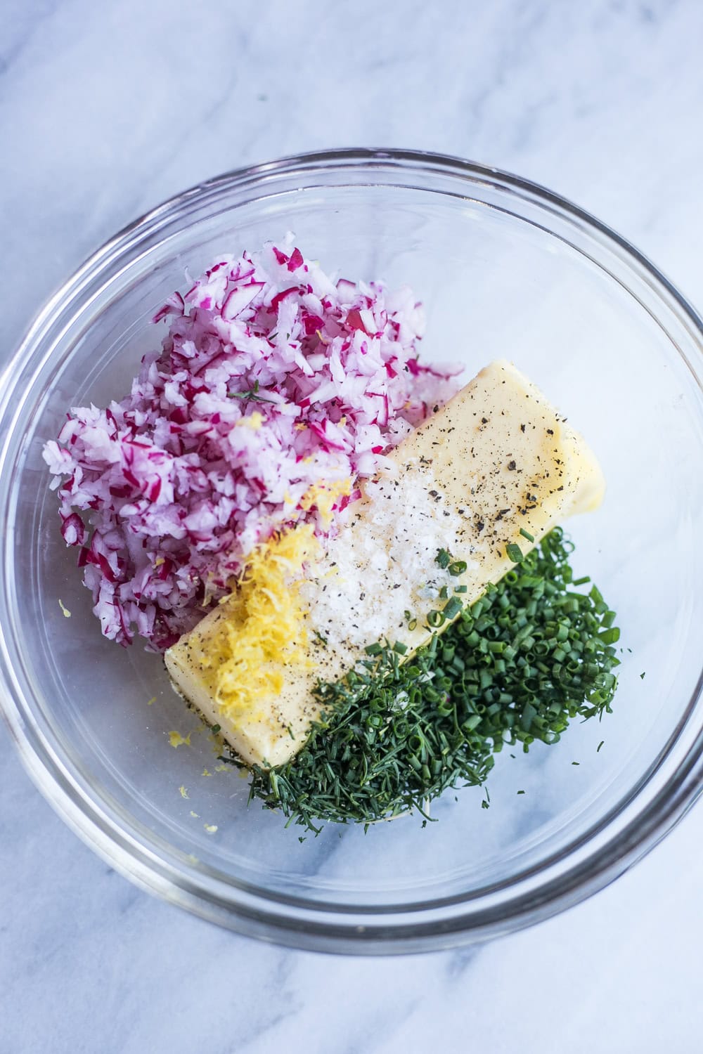 easy spring radish butter appetizer recipe